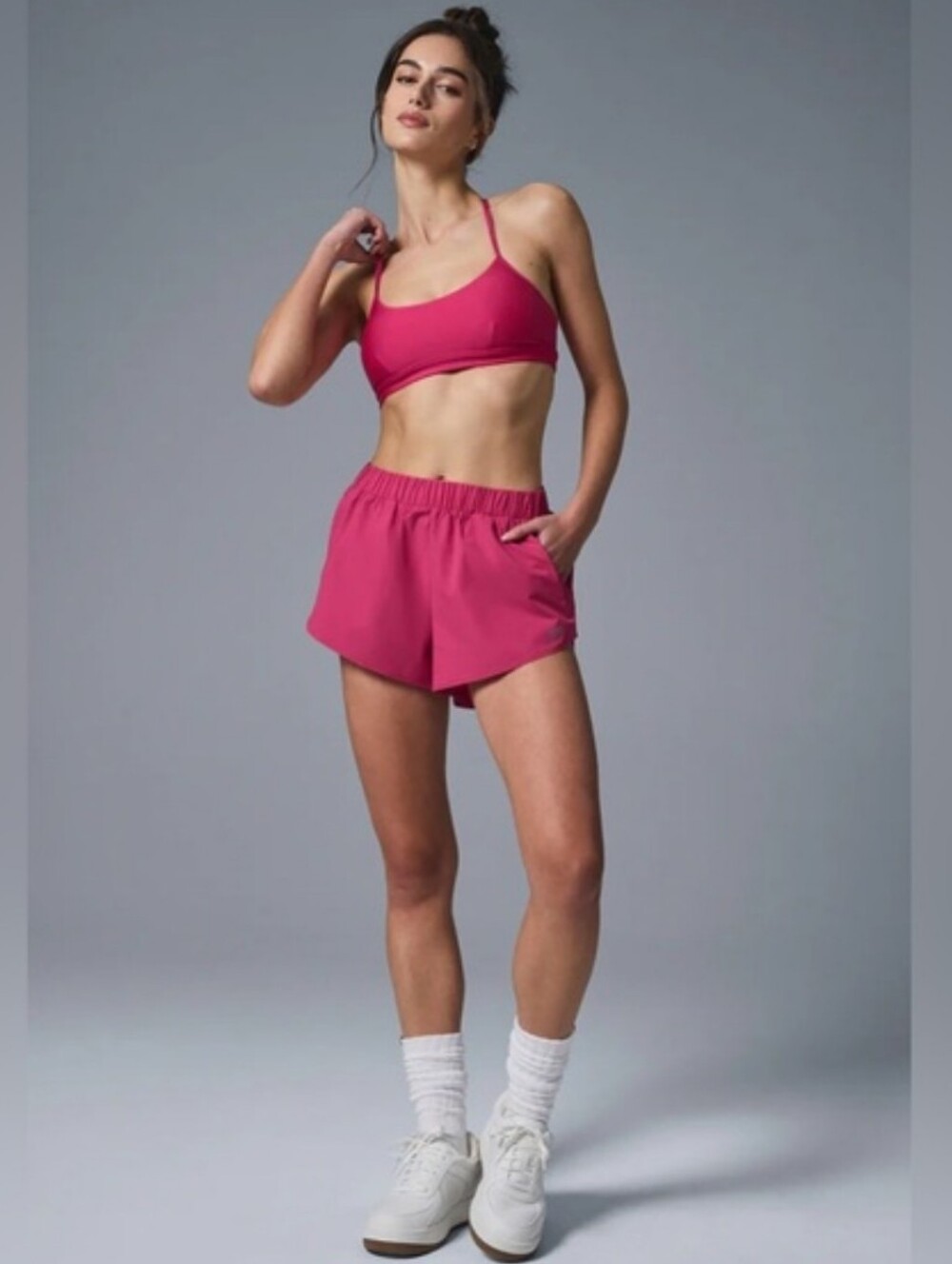 Alo Playmaker Dolphin Short Pink Summer Crush